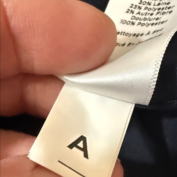 Talbots Mosaic Blue and White Pencil Knee Length Skirt SKU1294 - Picture 15 of 15